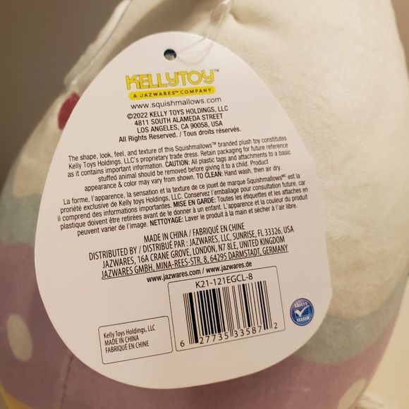 Squishmallows, Leah, 8" - Picture 10 of 12